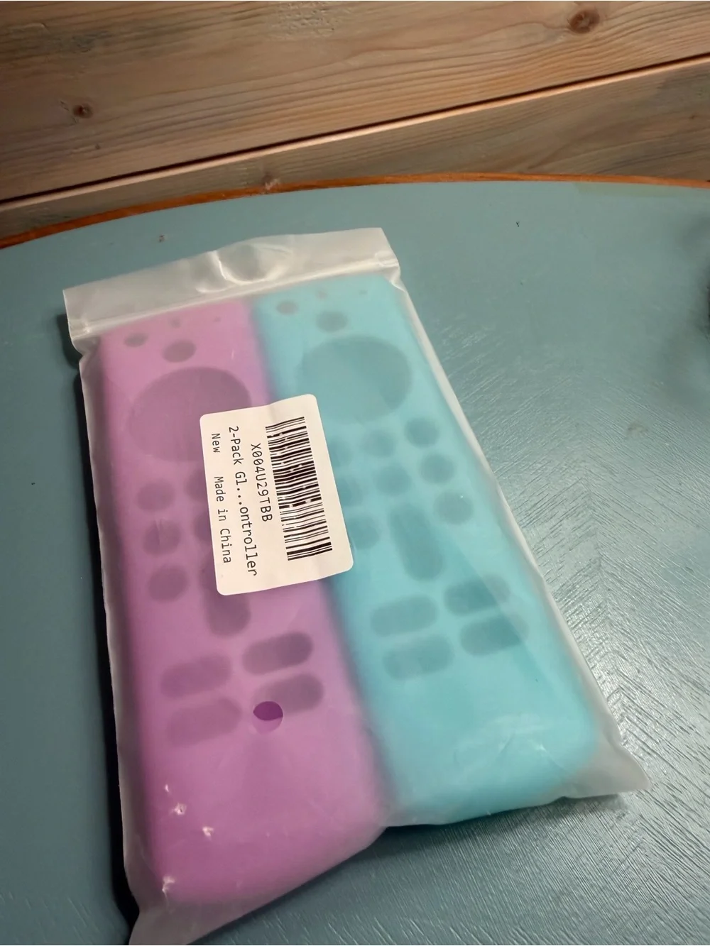 Universal Silicone Remote Control Covers in Mint & Lavender - Protective Grip